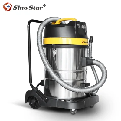 Sino Star Band 70L Edelstahltank 2000W Großer Aspiradora Industriestaubsauger mit großer Leistung